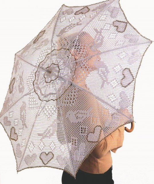 Зонты крючком