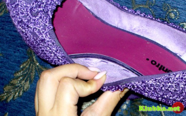 Туфельки "Фиолетовое чудо"
