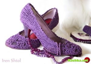 Туфельки "Фиолетовое чудо"