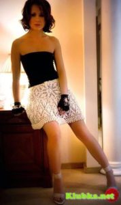 Бесподобно красивая мини юбка Lelu